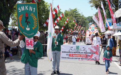 Karnaval HUT RI Ke-78 di Kotabaru
