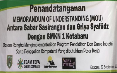 Penandatanganan MOU