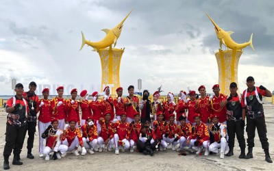 SMKN 1 Kotabaru Raih Prestasi di Festival Drumband Saijaan 2024