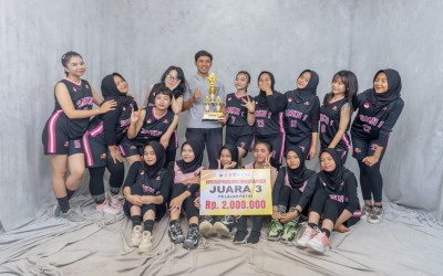 Basket Putri Skawan Juara Bupati Cup