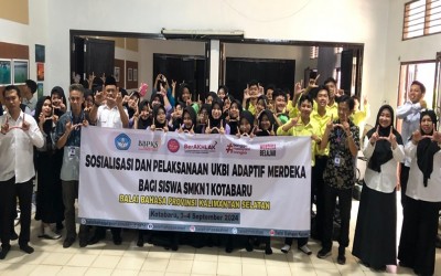 SMKN 1 Kotabaru Laksanakan Uji Kemahiran Berbahasa Indonesia (UKBI)