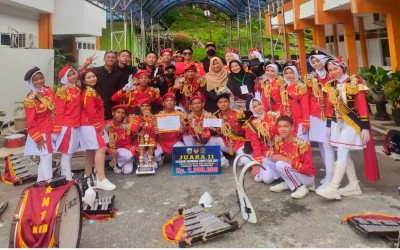 SMKN 1 Kotabaru Raih Juara 2 Piala KONI
