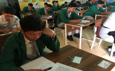 Ujian Sekolah SMKN 1 Kotabaru Tahun Pelajaran 2024/2025 Dimulai Hari Ini